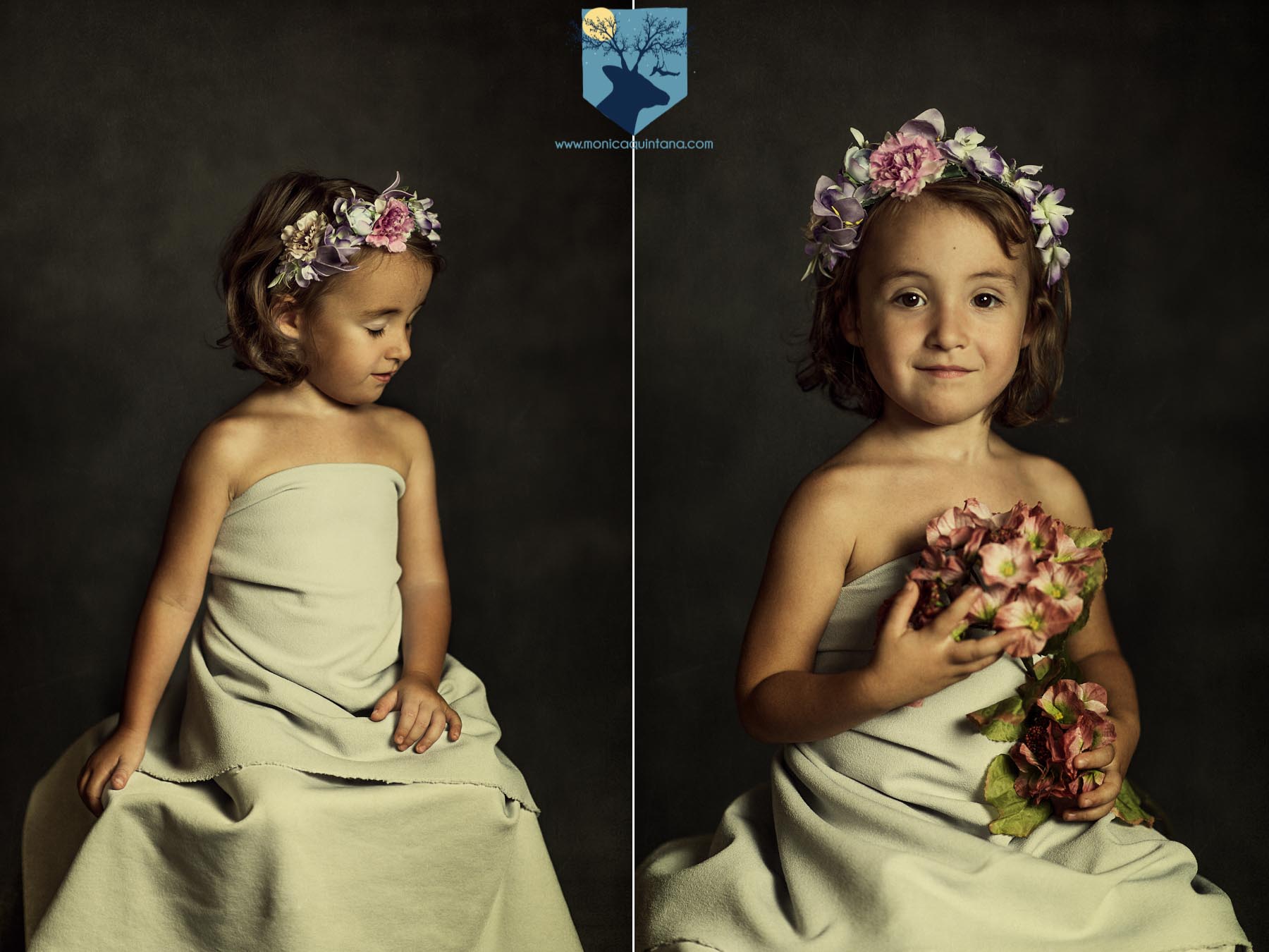 fotografia, fotos, girona, figueres, emporda, monica quintana, book, niños, niña, retrato, estudio, vintage