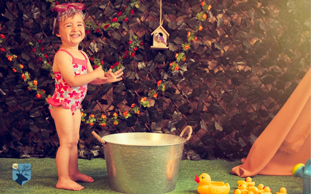 Sesión refrescante en estudio para niños (Figueres, Girona)