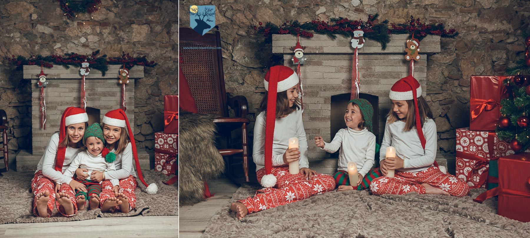 fotografia, fotos, girona, figueres, emporda, monica quintana, niños, niña, retrato. estudio, navidad, nadal