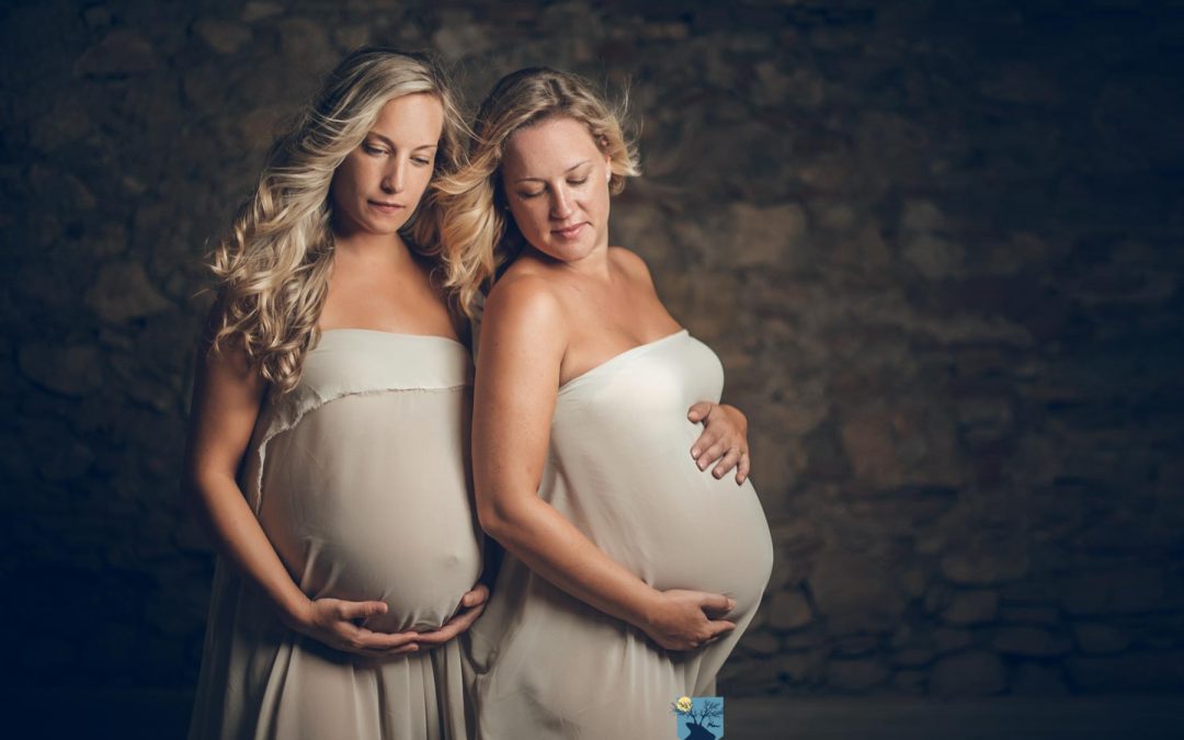 Fotos a hermanas embarazadas en Figueres